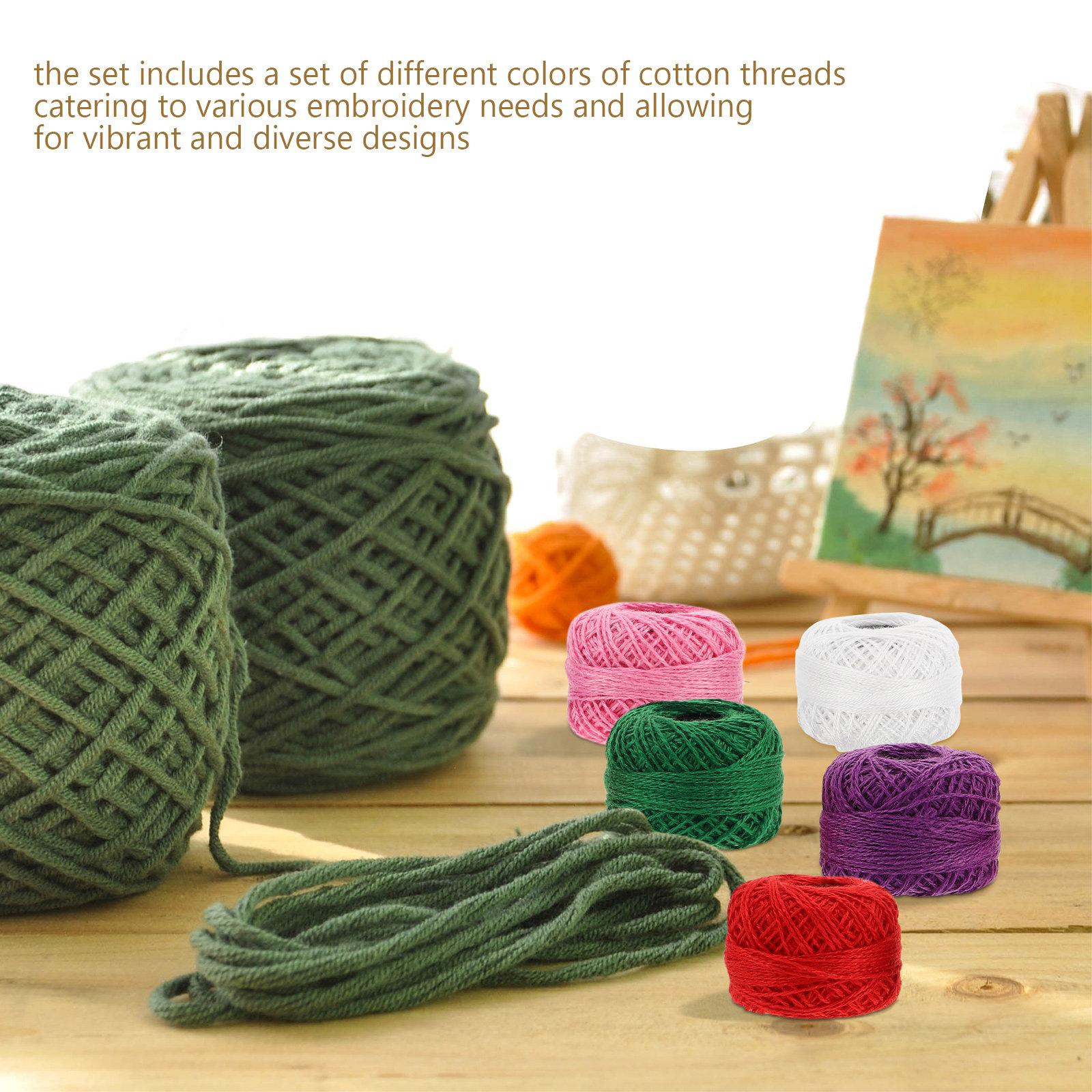 12-delige set borduurgaren van - Embroidery Craft recensie en prijs