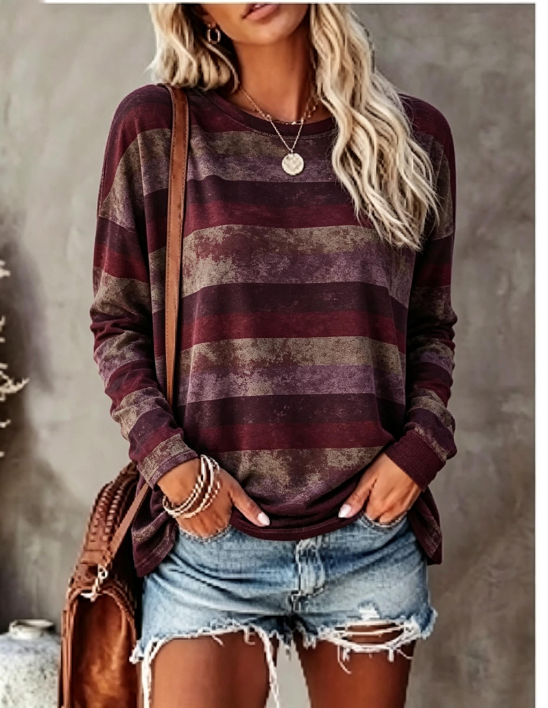 Dames T-shirt met lange mouwen - Embellish Knit recensie en prijs