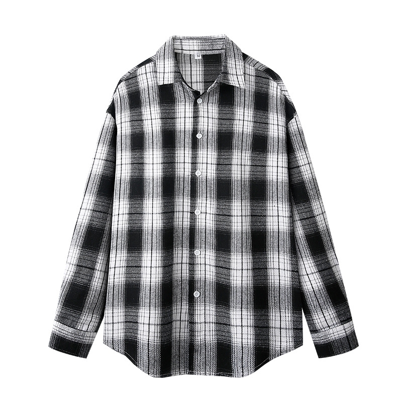 Unisex geruite overhemd met kn - Embellish Knit recensie en prijs