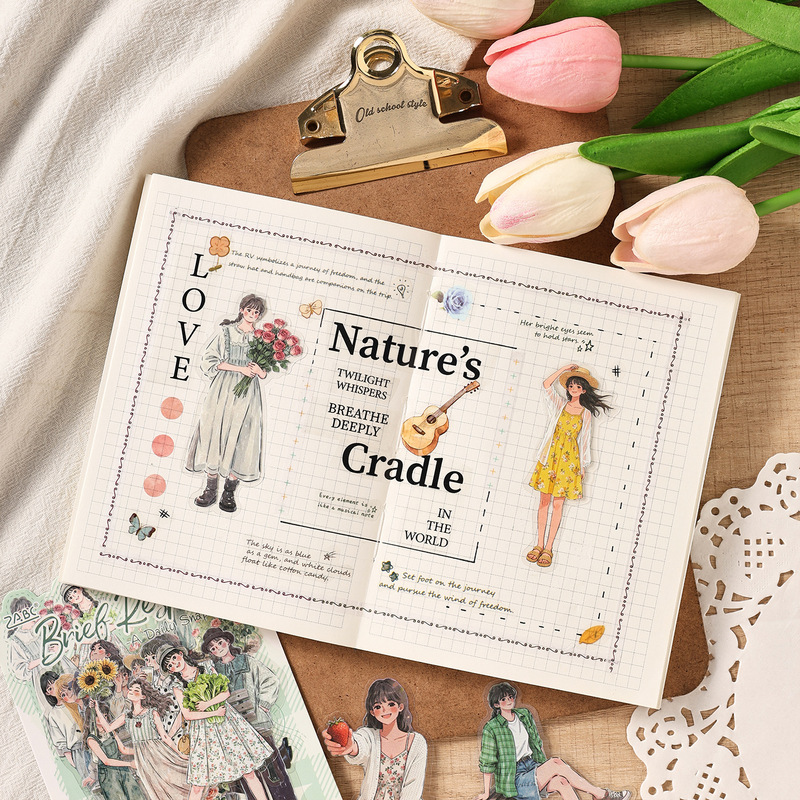 15 stuks elegante dame karakte - Embellishments For Scrapbooking recensie en prijs
